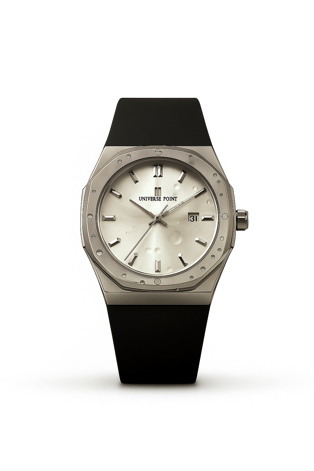 Universe Point Silver Circle Dial